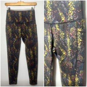LegEnd Active Floral Side Pocket Leggings S